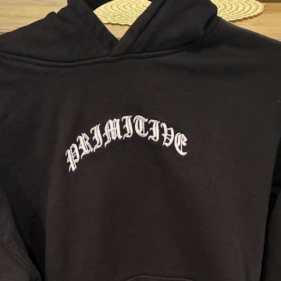 Primitive “Built Stronger” Black Graphic Hoodie - Picture 2 of 3